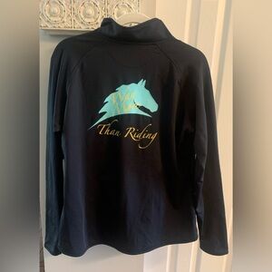 Sport-Tek Black Zip-Up Jacket - L